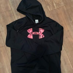 Breast cancer awareness under armour hoodie